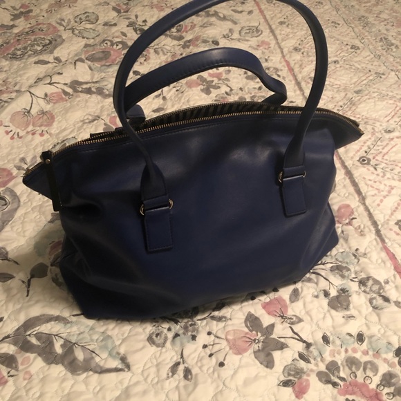 Blue leather kate spade purse - Picture 5 of 6